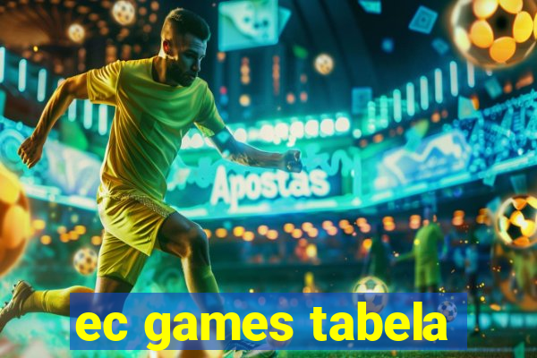 ec games tabela