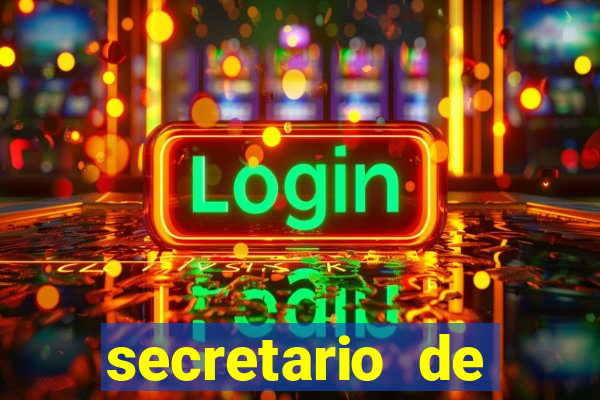 secretario de esporte salario