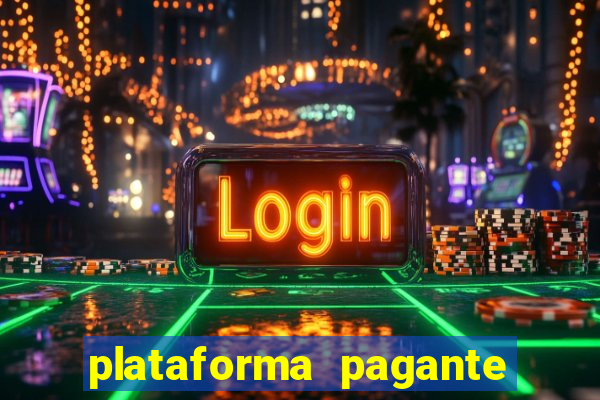 plataforma pagante fortune tiger