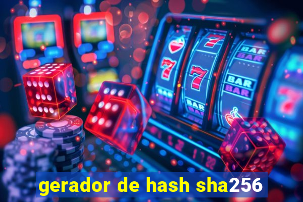 gerador de hash sha256