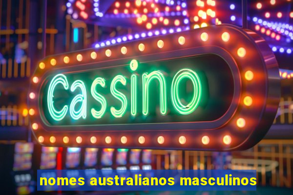 nomes australianos masculinos